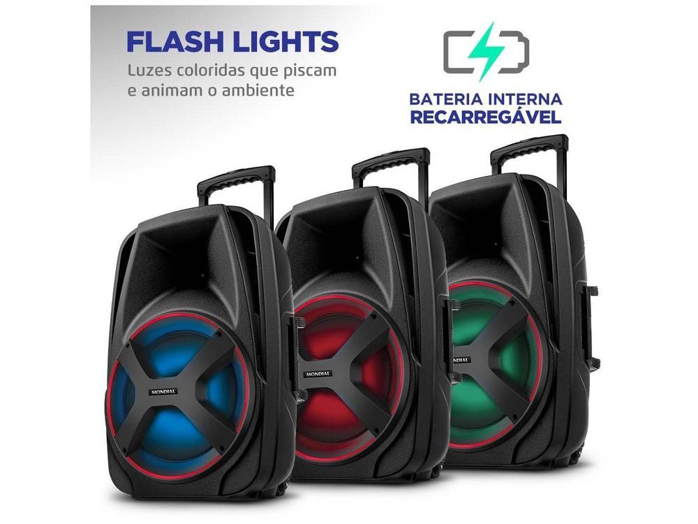 Caixa Amplificada Connect Power Mondial Cm-550 - 5