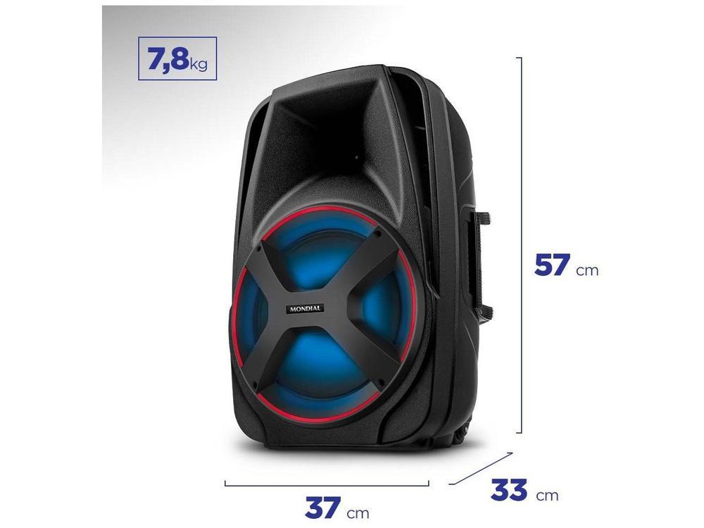 Caixa Amplificada Connect Power Mondial Cm-550 - 10