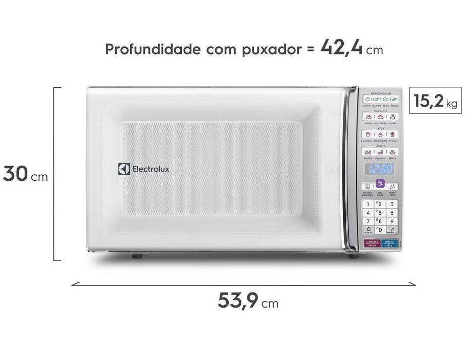 Micro-ondas Electrolux 34L MEO44 Branco - 11