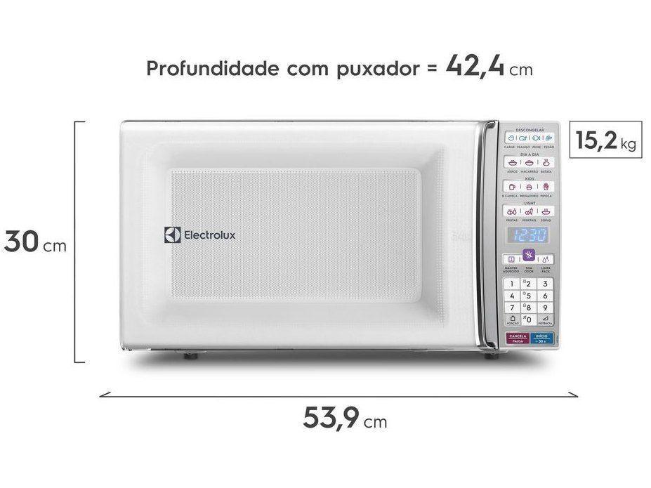 Micro-ondas Electrolux 34L MEO44 Branco - 17