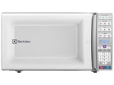 Micro-ondas Electrolux 34L Função Tira Odor e Manter Aquecido Branco MEO44