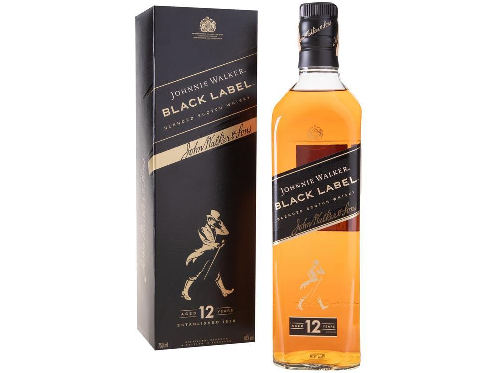 Whisky Johnnie Walker Escocês Black Label - 1