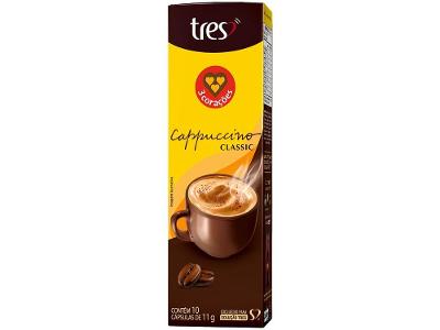 Cápsula Cappuccino Classic TRES 3 Corações