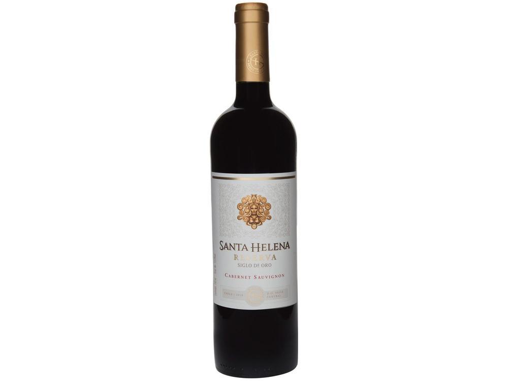 Vinho Tinto Seco Santa Helena Reserva Siglo De Oro Cabernet Sauvignon Chile 750ml - 1