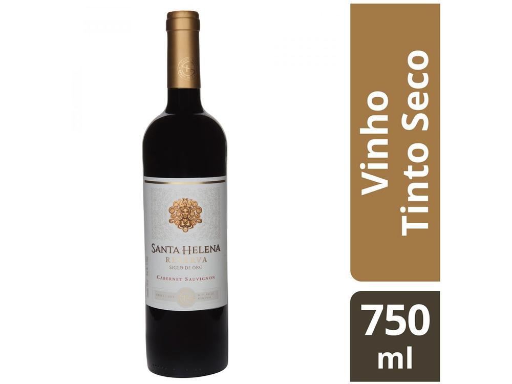 Vinho Tinto Seco Santa Helena Reserva Siglo De Oro Cabernet Sauvignon Chile 750ml - 2