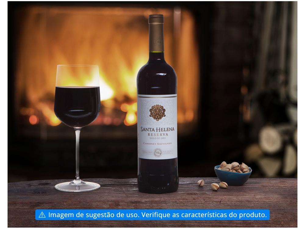 Vinho Tinto Seco Santa Helena Reserva Siglo De Oro Cabernet Sauvignon Chile 750ml - 5