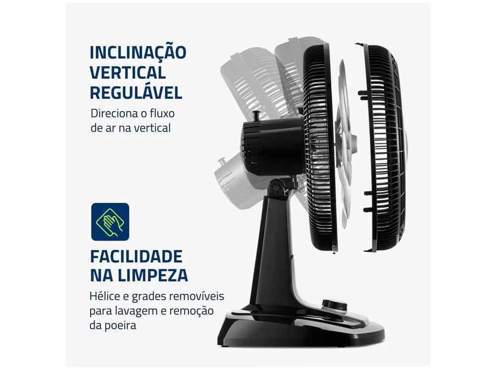Ventilador de Mesa Mondial VTX-50 50cm 8 Pás 3 Velocidades - 5