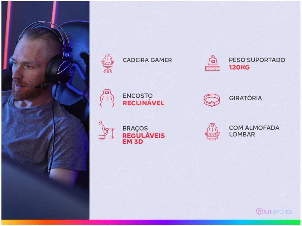 Cadeira Gamer XT Racer Reclinável Preta e Verde - 2