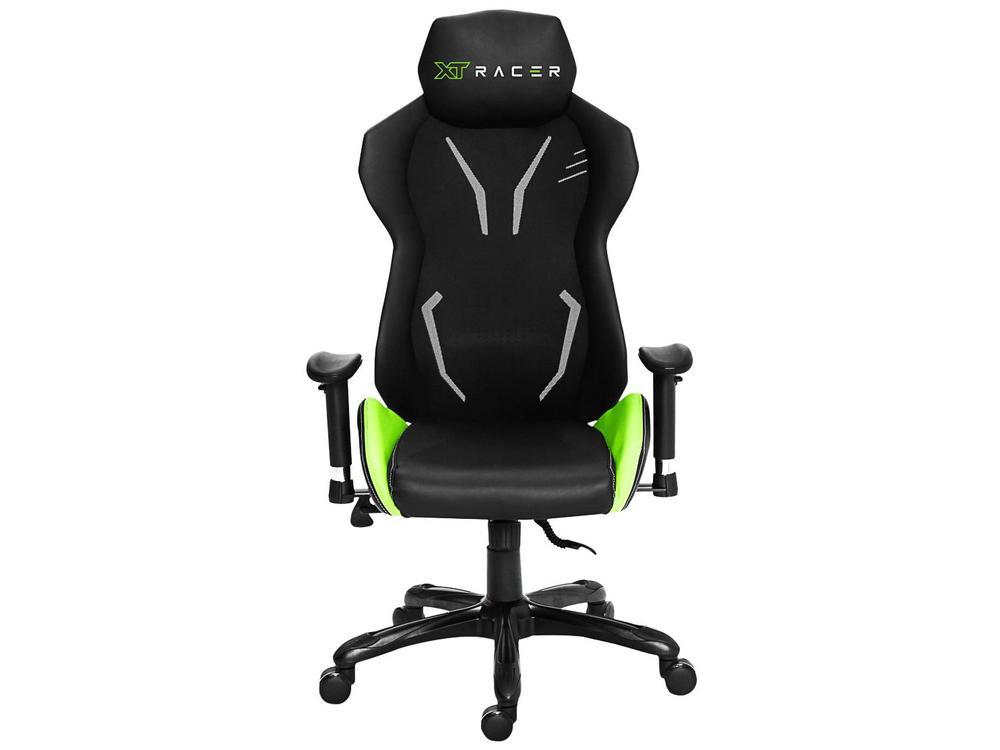 Cadeira Gamer XT Racer Reclinável Preta e Verde - 4