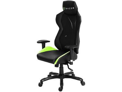 Cadeira Gamer XT Racer Reclinável Preta e Verde