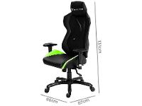 Cadeira Gamer XT Racer Reclinável Preta e Verde - 8