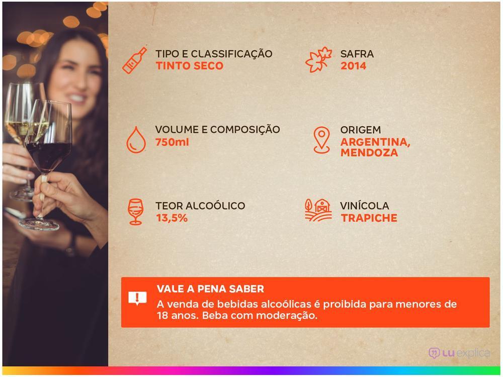 Vinho Tinto Seco Trapiche Roble Cabernet Sauvignon - 10