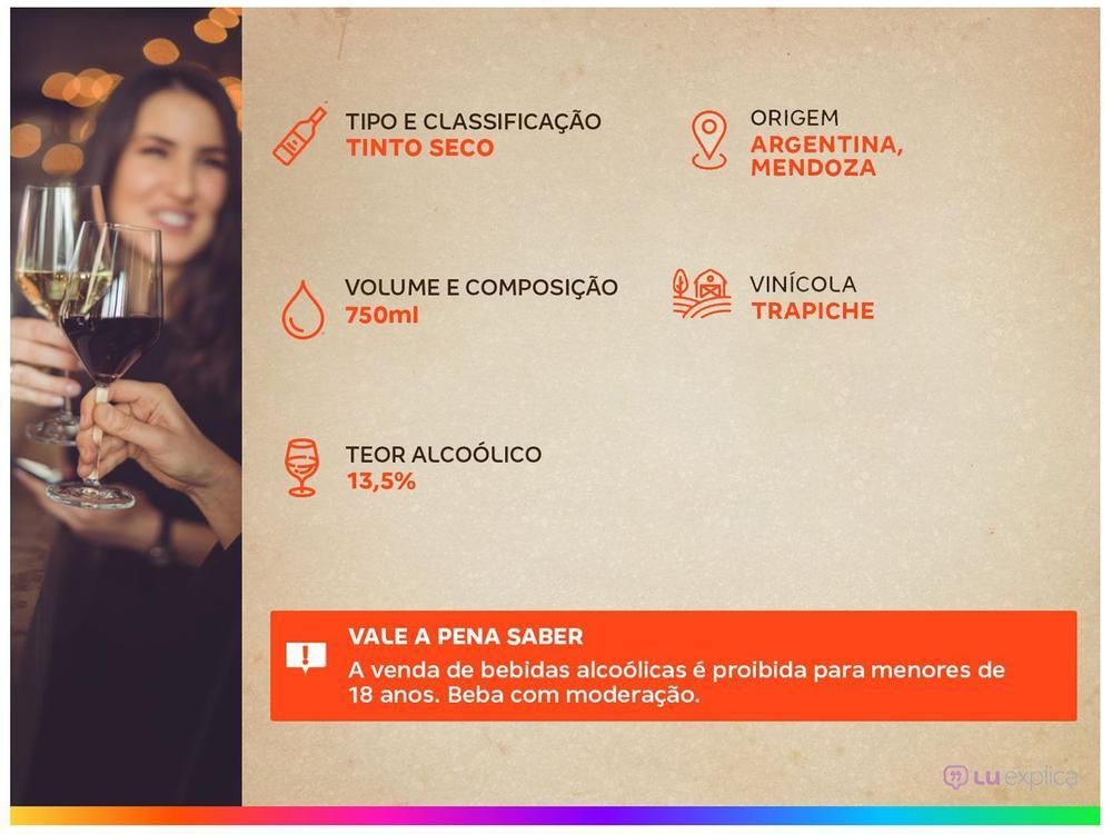 Vinho Tinto Seco Trapiche Roble Cabernet Sauvignon - 3