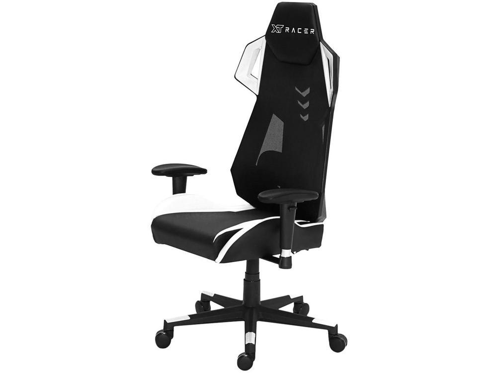 Cadeira Gamer XT Racer Reclinável Preta e Branca - 1