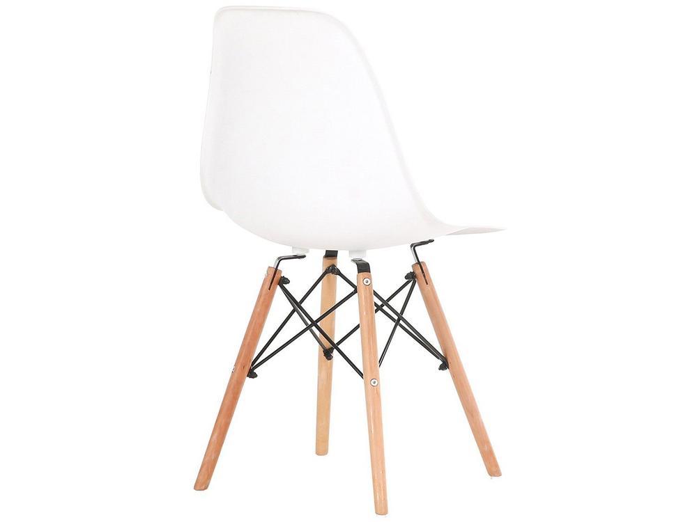 Jogo de Cadeiras Pé Palito Assento Branco EAM-BR1 - 5