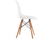 Jogo de Cadeiras Pé Palito Assento Branco EAM-BR1