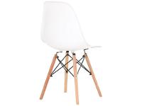 Jogo de Cadeiras Pé Palito Assento Branco EAM-BR1 - 5