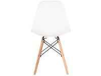 Jogo de Cadeiras Pé Palito Assento Branco EAM-BR1 - 6