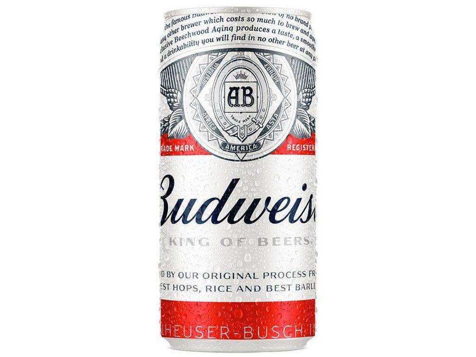 Cerveja Budweiser American Lager 8 Unidades Lata 269ml - 12