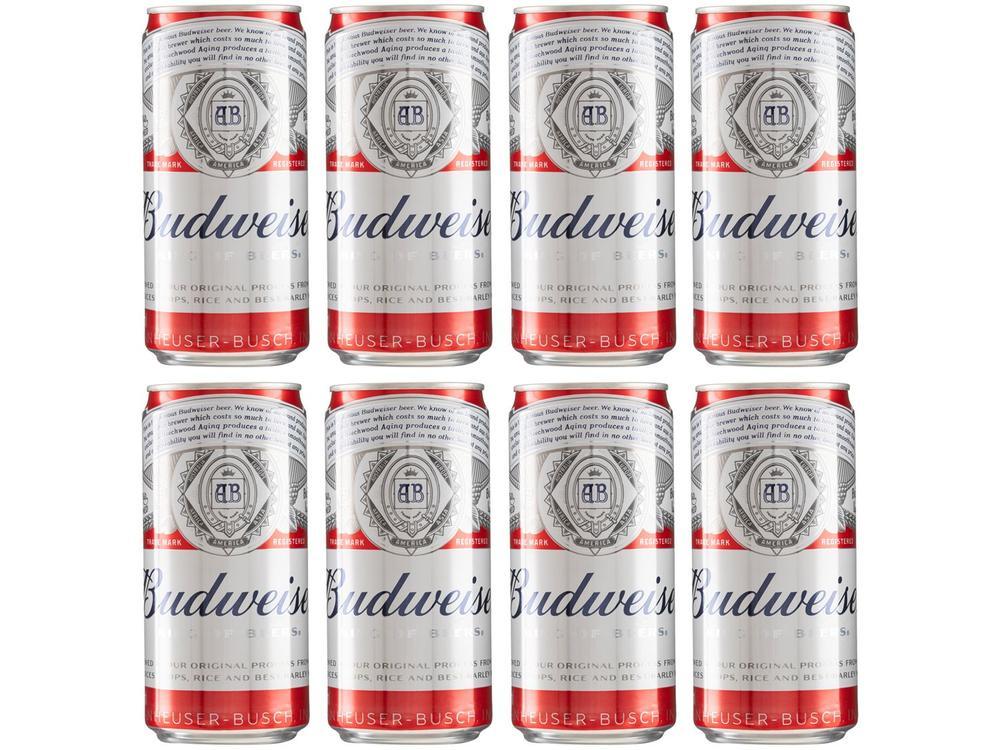 Cerveja Budweiser American Lager 8 Unidades Lata 269ml - 5