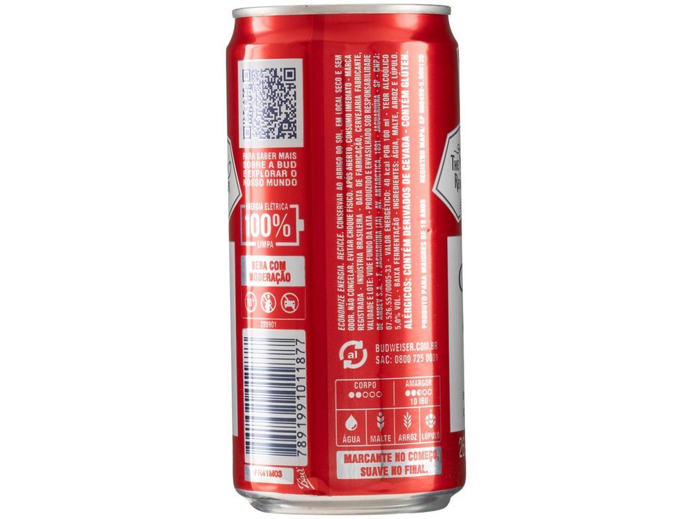 Cerveja Budweiser American Lager 8 Unidades Lata 269ml - 7