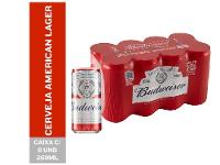 Cerveja Budweiser American Lager 8 Unidades Lata 269ml - 2