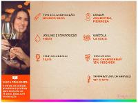 Vinho Branco Seco La Celia Pioneer Chardonnay - 3