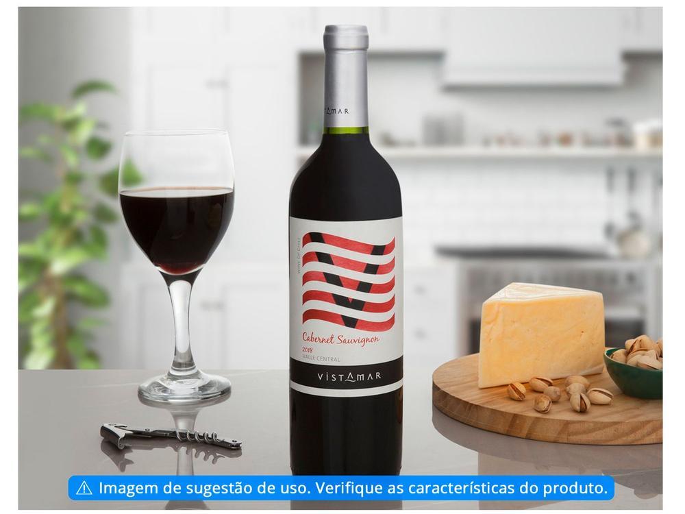 Vinho Tinto Seco Vistamar Brisa Cabernet Sauvignon - 5