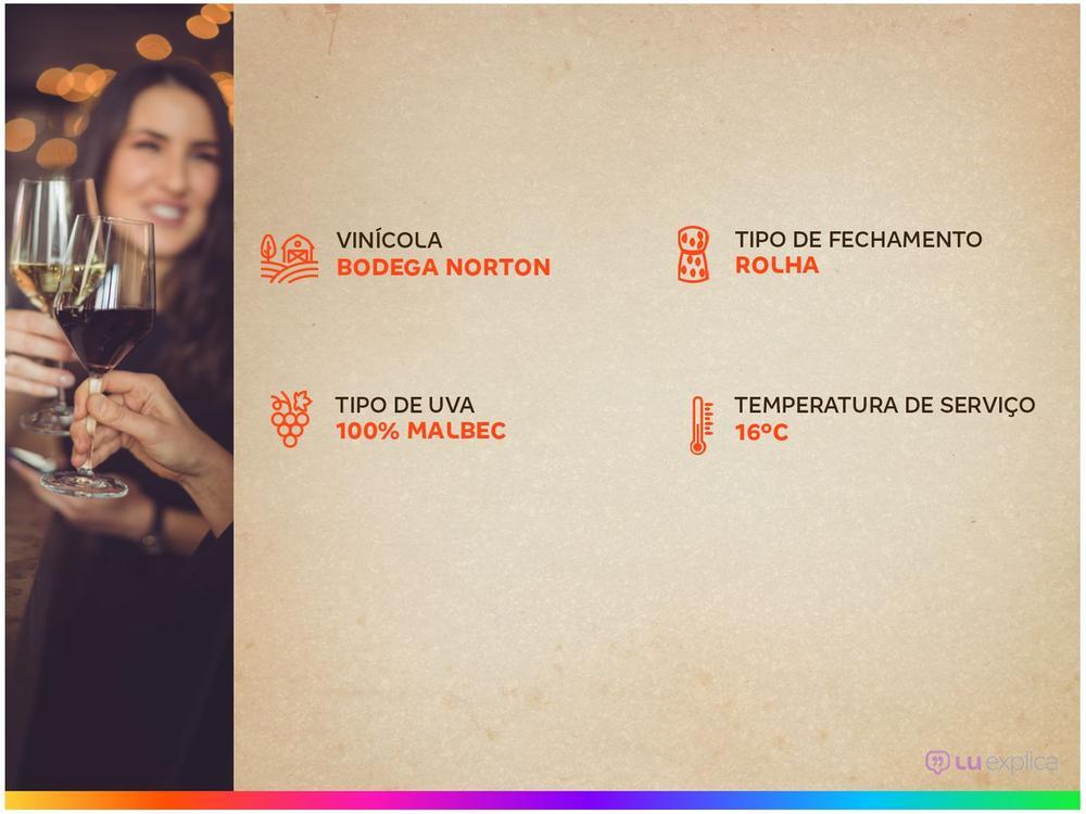 Vinho Tinto Seco Norton Altura Malbec - 4