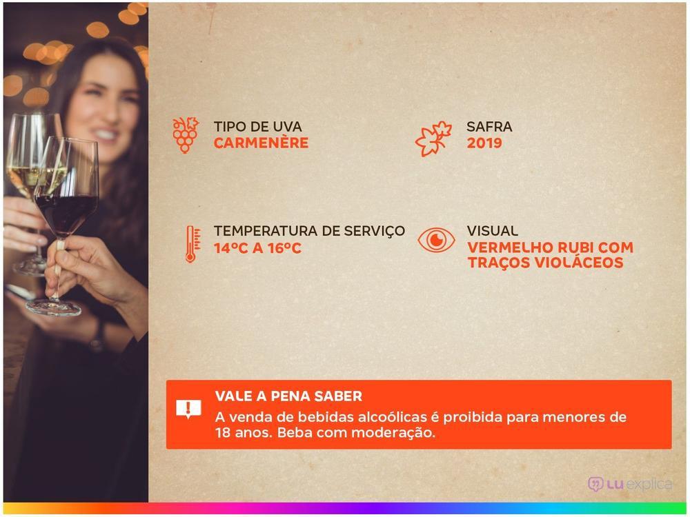 Vinho Tinto Seco Santa Helena Reservado Carmenère - 10