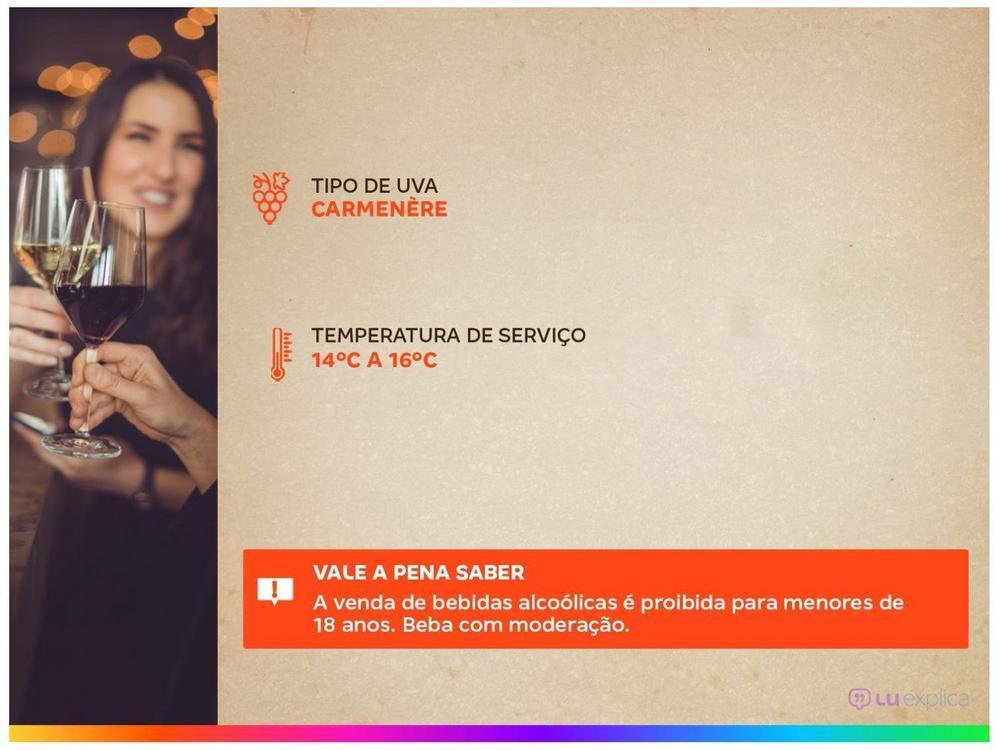 Vinho Tinto Seco Santa Helena Reservado Carmenère - 4