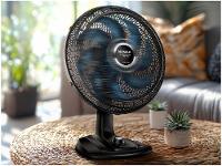 Ventilador de Mesa Mondial Super Turbo VTX-40 Chrome 40cm 8 Pás 3 Velocidades - 3