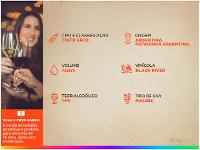 Vinho Tinto Seco Black River Reserva - 3