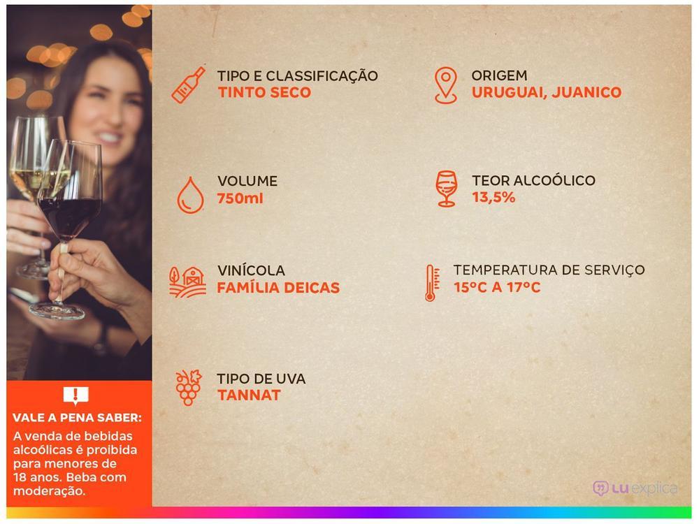 Vinho Tinto Seco Don Pascual Reserve Tannat - Uruguai 750ml - 3