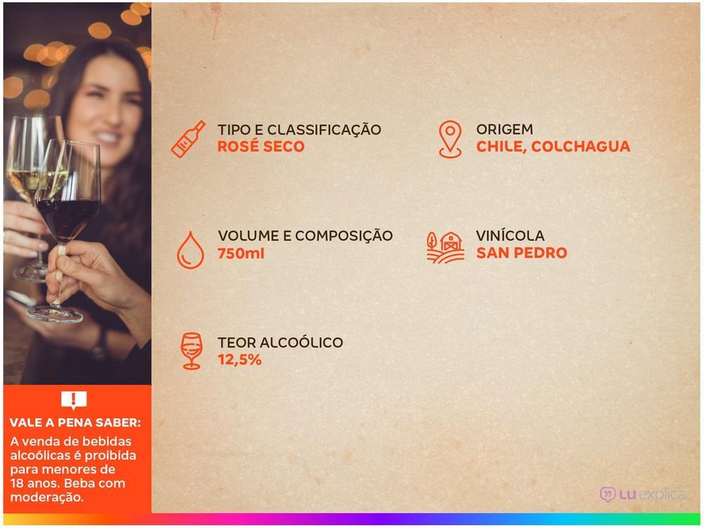 Vinho Rosé Seco Santa Helena Reservado 750ml - 3