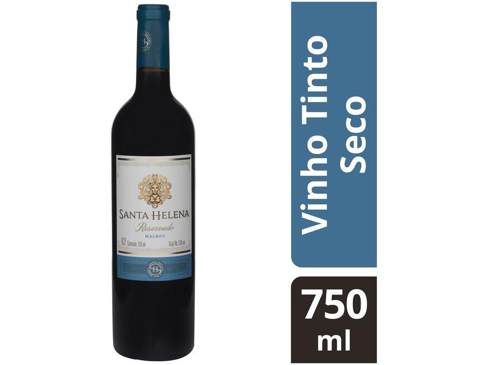 Vinho Tinto Seco Santa Helena Reservado Malbec - 2