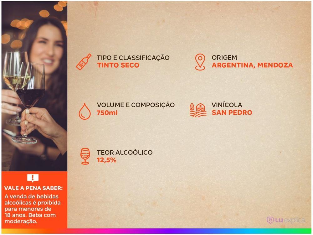 Vinho Tinto Seco Santa Helena Reservado Malbec - 3