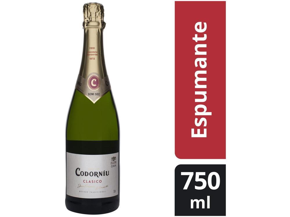 Espumante Branco Meio Seco Codorníu Clasico 750ml - 2