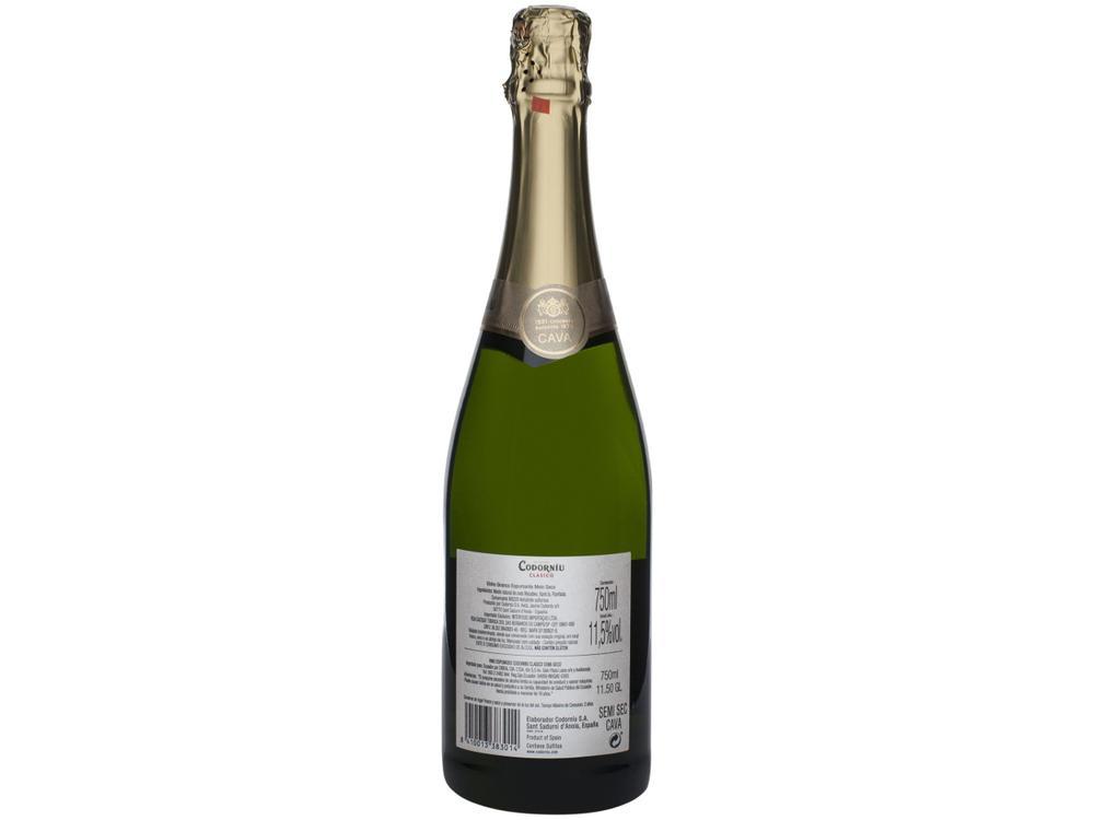 Espumante Branco Meio Seco Codorníu Clasico 750ml - 4