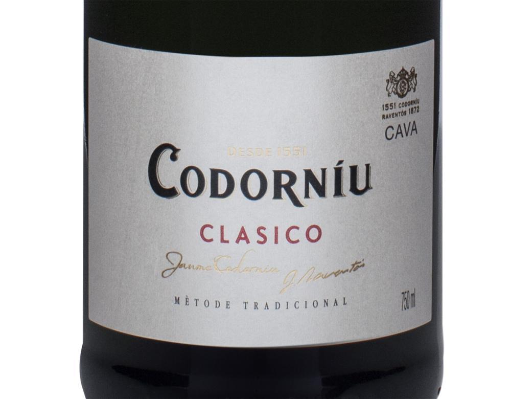 Espumante Branco Meio Seco Codorníu Clasico 750ml - 5