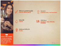 Vinho Tinto Meio Seco Bodega Del Fin Del Mundo La Poderosa Malbec Argentina 750ml - 3