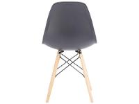 Jogo de Cadeiras Pé Palito Assento Preto EAM-PR1 - 5