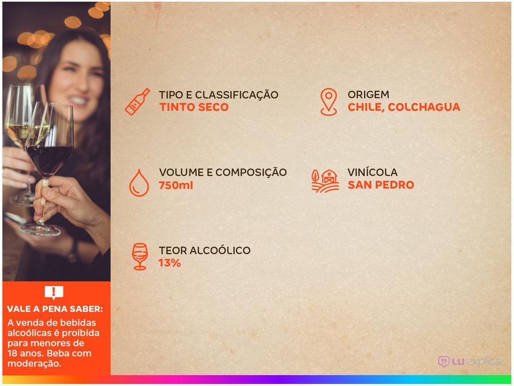 Vinho Chileno Tinto Seco Santa Helena Reservado - 3