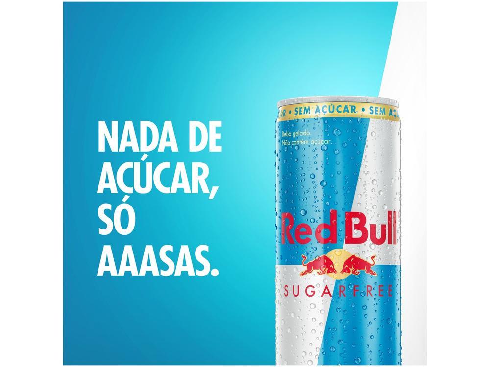 Bebida Energética Red Bull Zero Açúcar 250ml 4 Unidades - 5