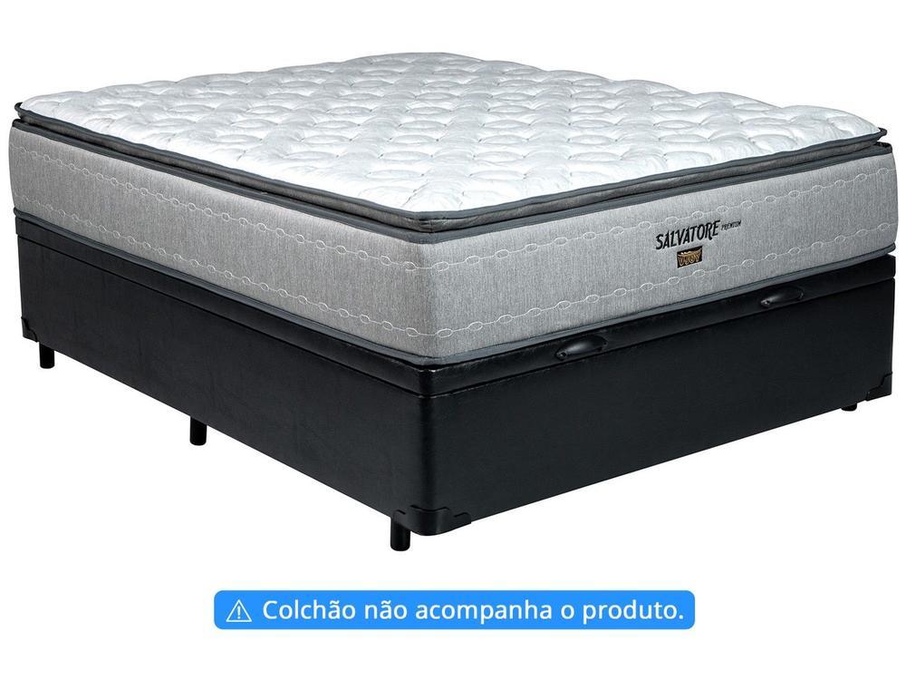 Base Cama Box Casal V-Joy com Baú 38x138x188cm Bravus - 7