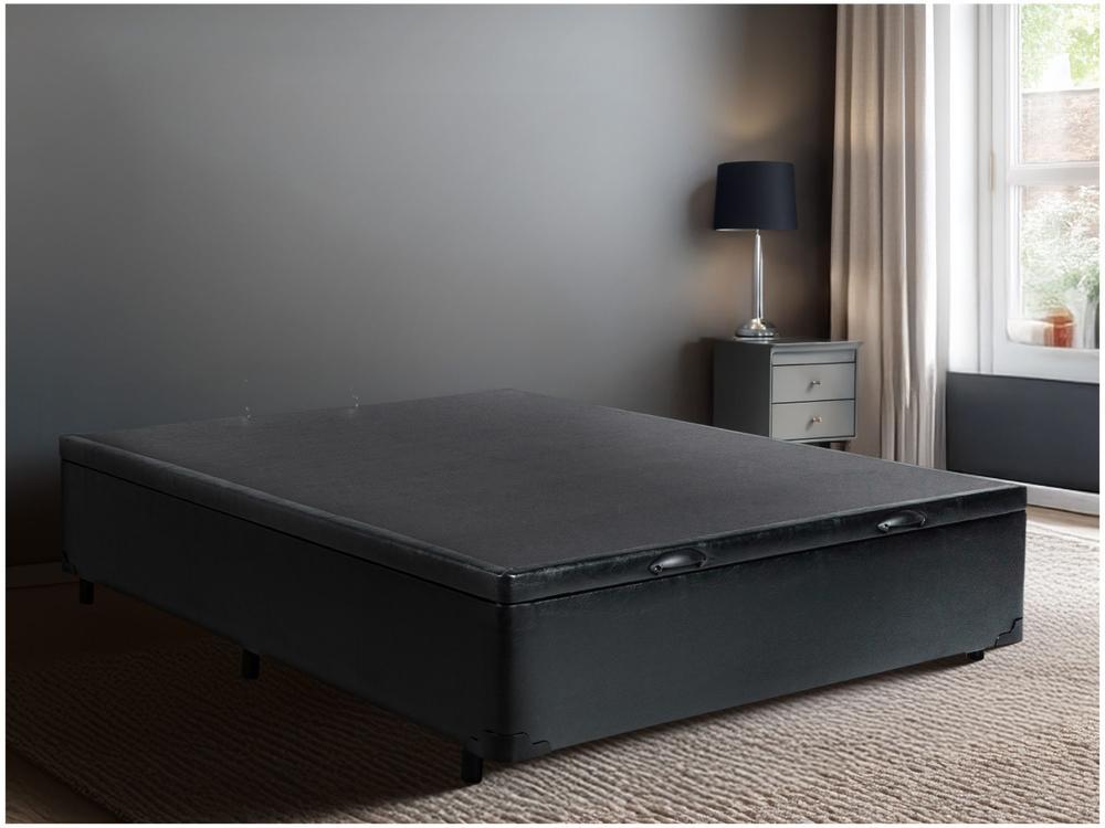 Base Cama Box Casal V-Joy com Baú 38x138x188cm Bravus - 2