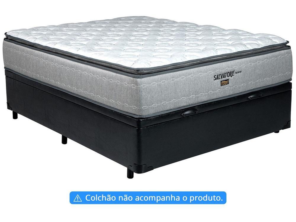 Base Cama Box Casal V-Joy com Baú 38x138x188cm Bravus - 4