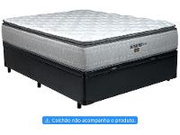 Base Cama Box Casal V-Joy com Baú 38x138x188cm Bravus