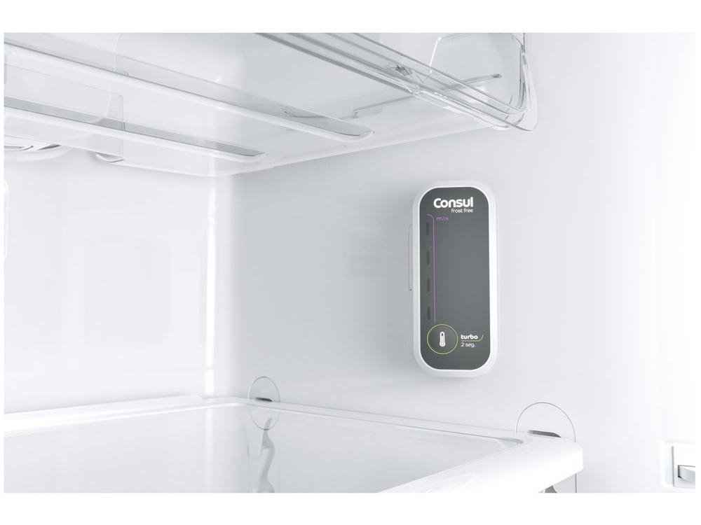 Geladeira Consul Frost Free Duplex 340L Branca com Prateleiras Altura Flex 220V CRM39ABBNA - 7