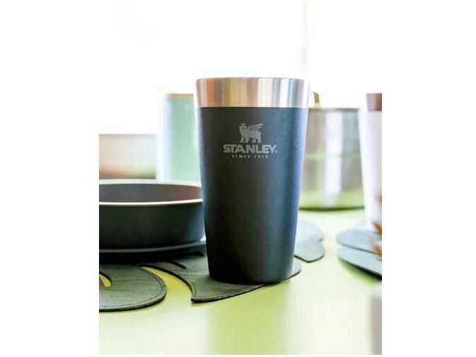 Copo Térmico para Cerveja Stanley 8029 Preto Matte 473ml - 16
